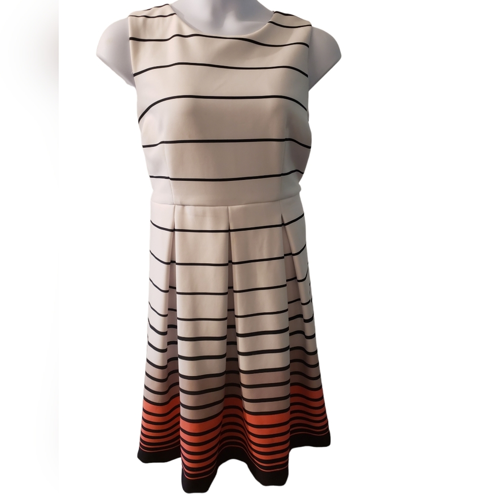 Lane Bryant Sleeveless Dress Striped